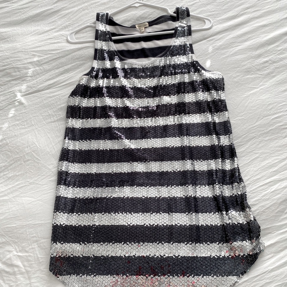 Silence and Noise sequin tank top